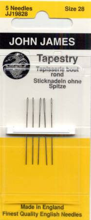 John James Tapestry Needles - Size 28