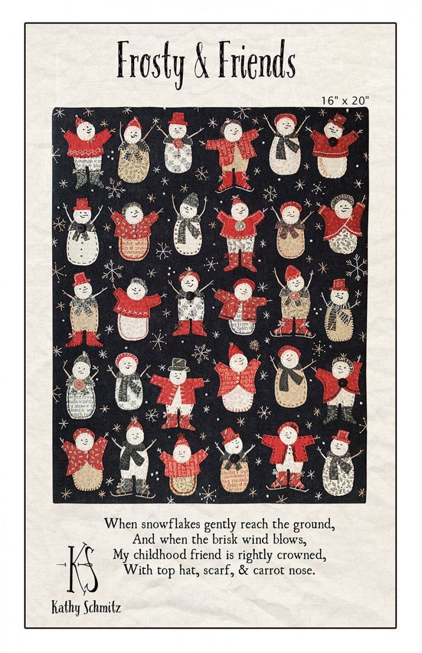 Frosty & Friends Pattern by Kathy Schmitz