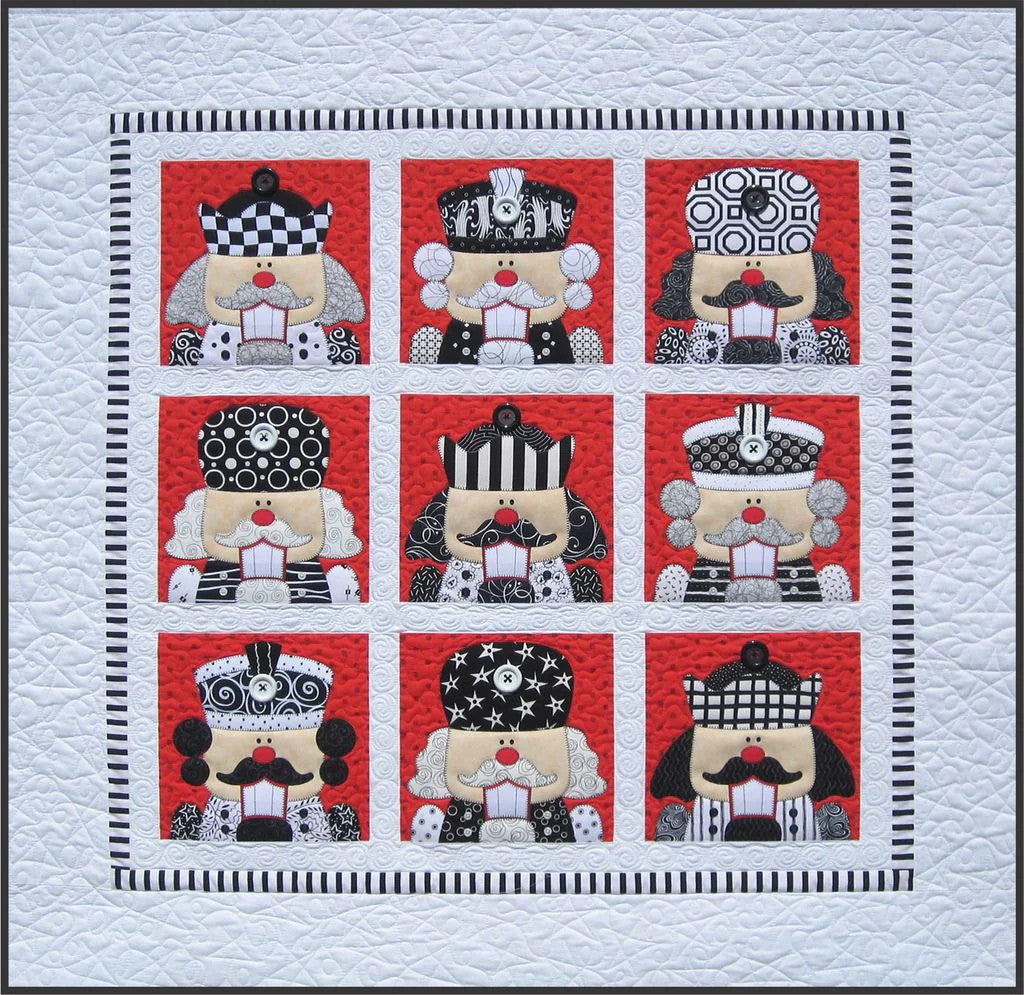 Merry Christmas Pattern Book by Amy Bradley Designs_includes nutcrackers