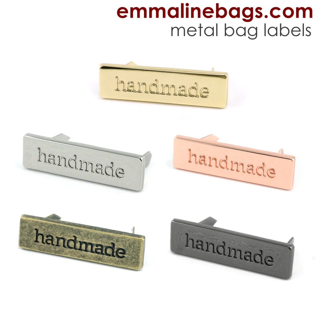handmade rectangular labels