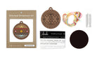 Gingerbread Ball Ornament Kit by Kiriki Press_supplies