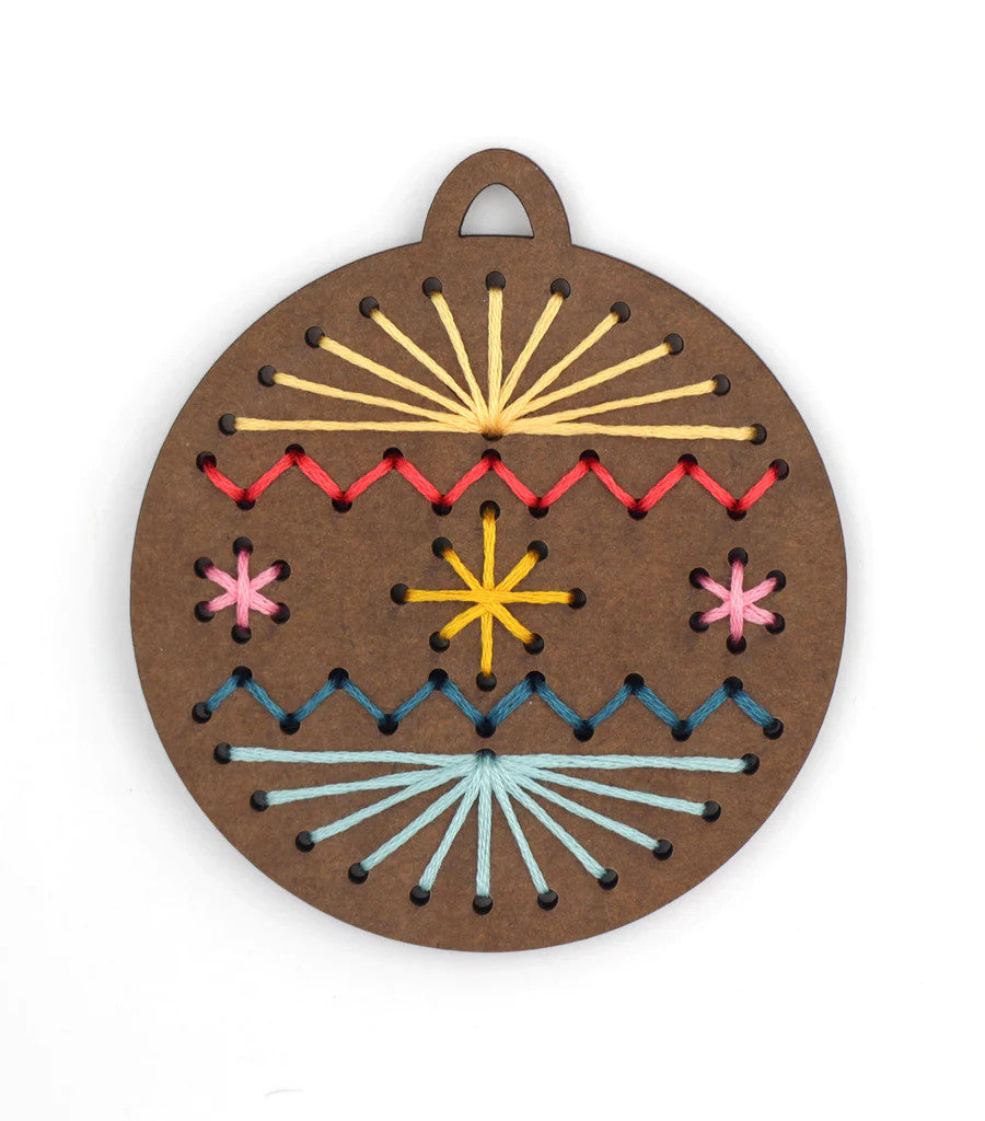 Gingerbread Ball Ornament Kit by Kiriki Press