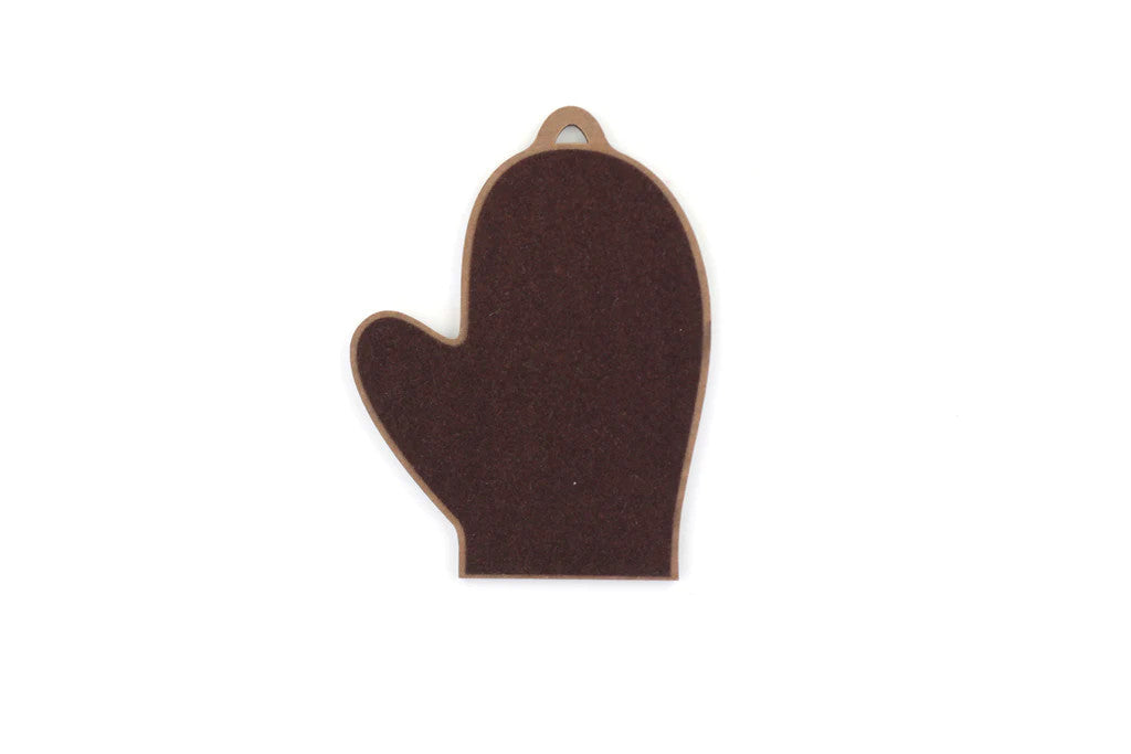 Gingerbread Mitten Ornament Kit by Kiriki Press_backing