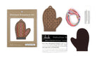 Gingerbread Mitten Ornament Kit by Kiriki Press_supplies