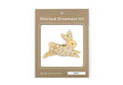 Rabbit Stitched Ornament Kit by Kiriki Press