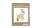 Reindeer Stitched Ornament Kit by Kiriki Press