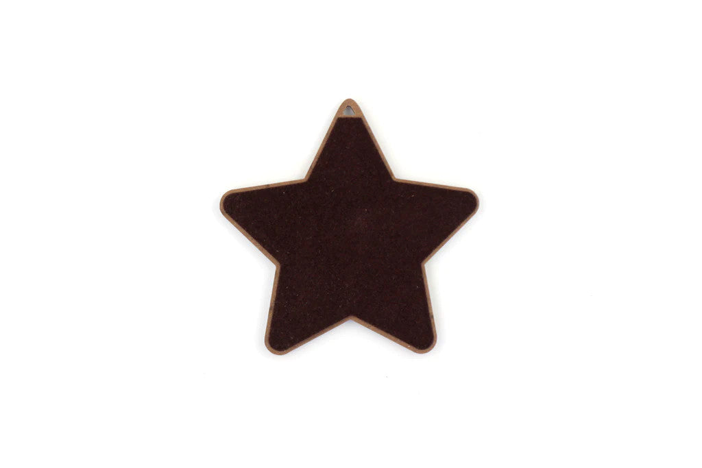 Gingerbread Star Ornament Kit by Kiriki Press_backing