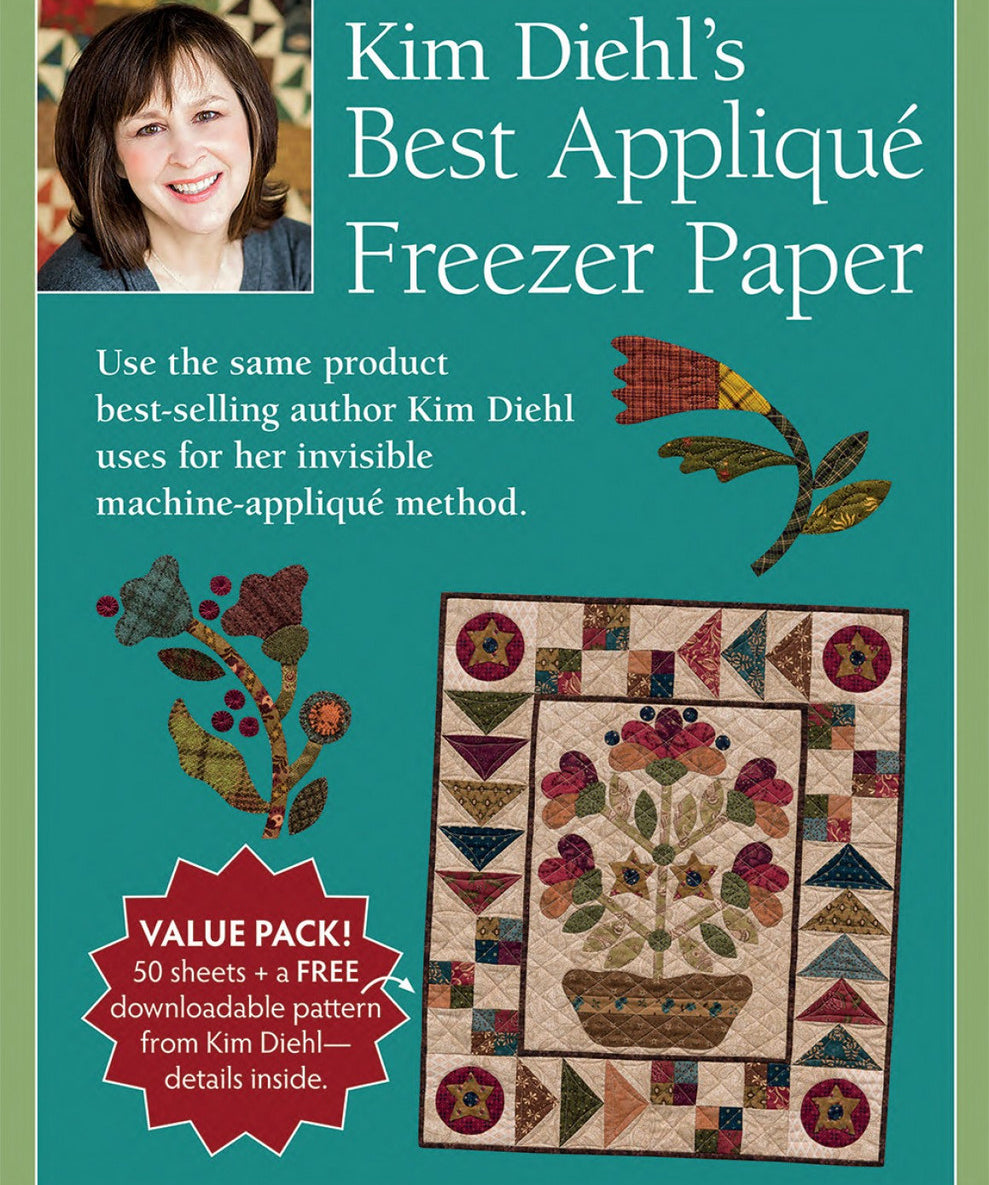 Kim Diehl's Best Applique Freezer Paper - 50 sheets