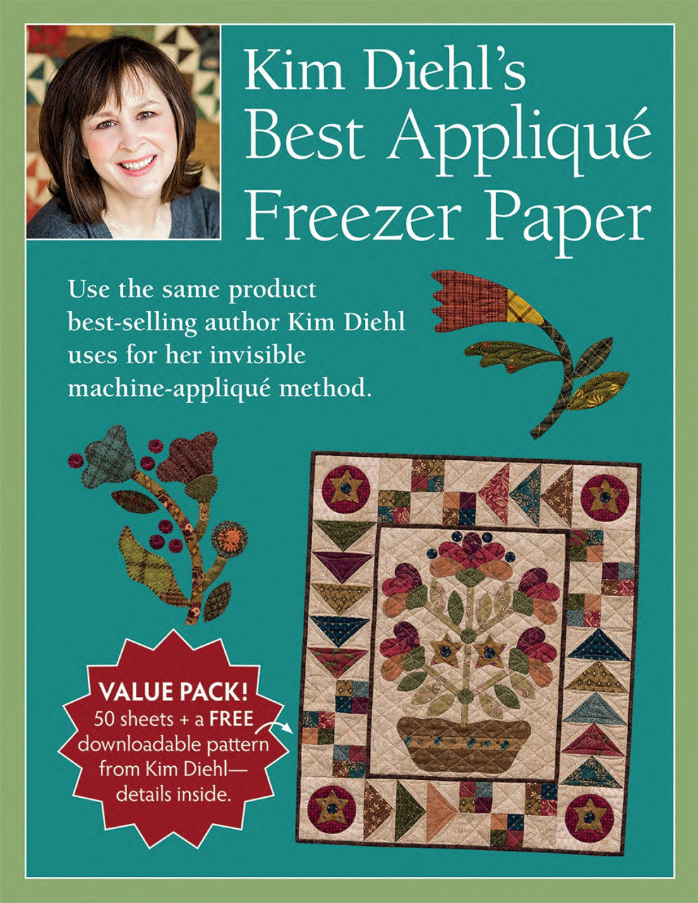 Kim Diehl's Best Applique Freezer Paper - 50 sheets
