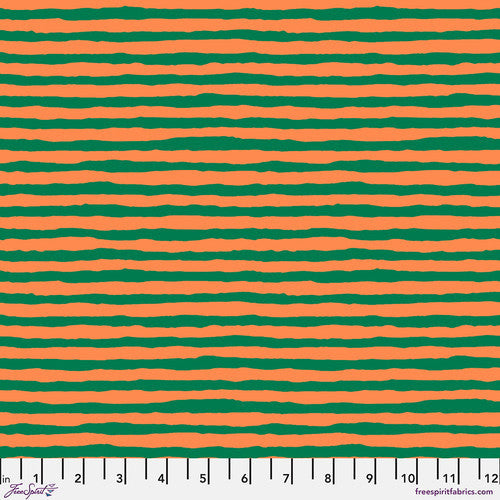 Kaffe Fassett Collective February 2024 - Comb Stripe - Green