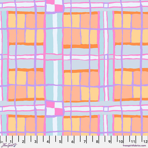 Kaffe Fassett Collective February 2024 - Checkmate - Pastel