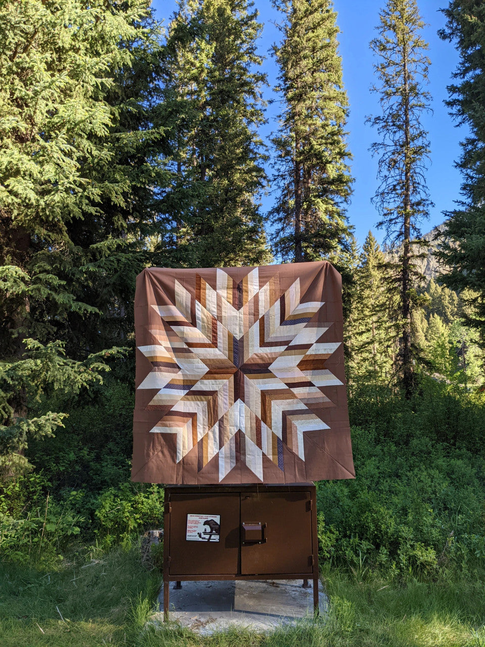 Commonwealth Star Quilt Pattern by Plains & Pine_sample3