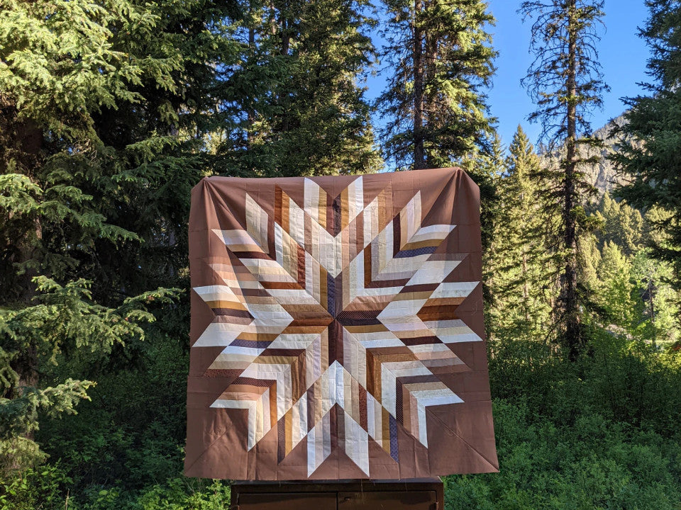 Commonwealth Star Quilt Pattern by Plains & Pine_sample3