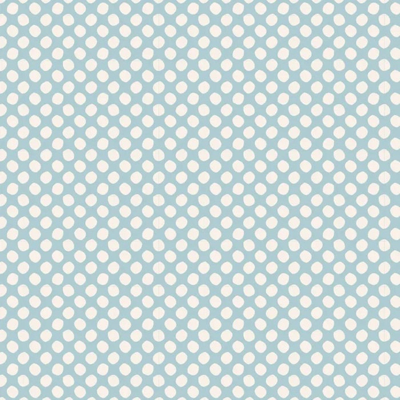 Tilda Classic Basic Paint Dots Light Blue available via Yardage 100% Premium Quilting Cotton