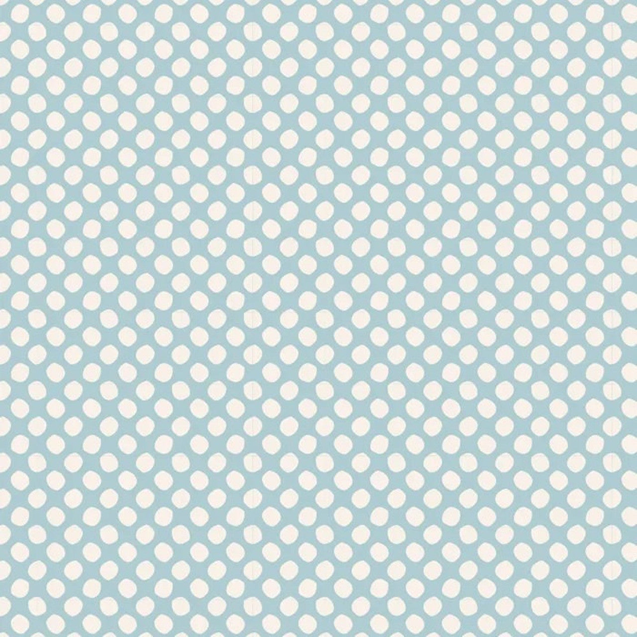 Tilda Classic Basic Paint Dots Light Blue available via Yardage 100% Premium Quilting Cotton