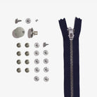 KATM Refill Jeans Hardware Kit - Pewter