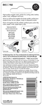 Olfa Rotary Blades - 45mm 5ct_back
