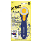 Olfa 45mm Splash Handle Rotary Cutter - Navy