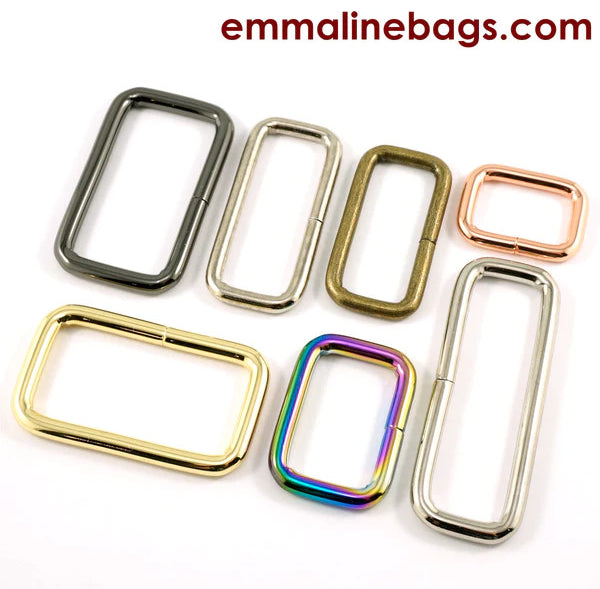 Emmaline Rectangular Rings - 1-1/2"