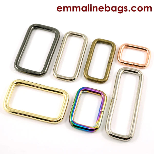 Emmaline Rectangular Rings - 1-1/2"
