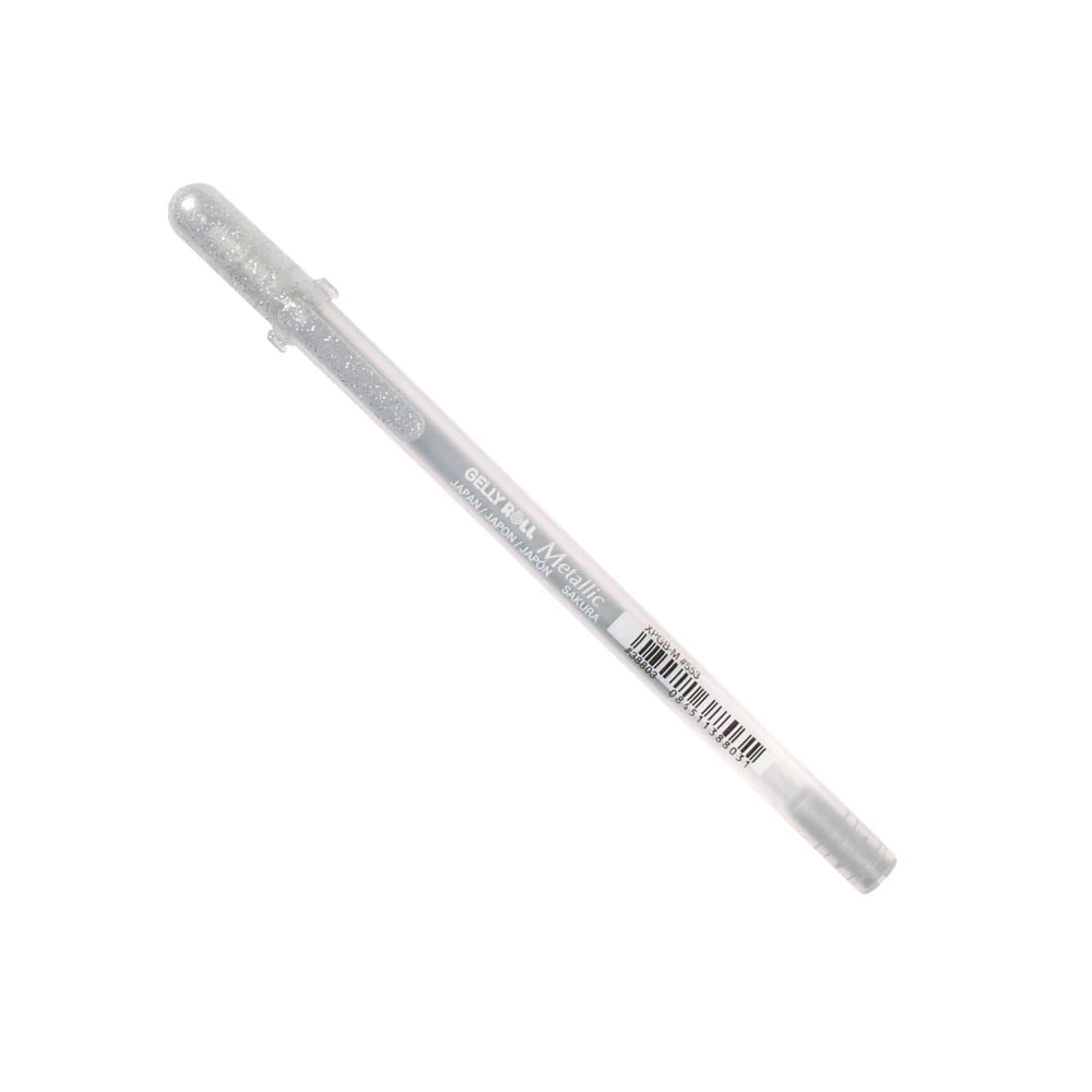 Sakura Gelly Roll Fine Point Pen - Metallic Silver – Out of Hand ...