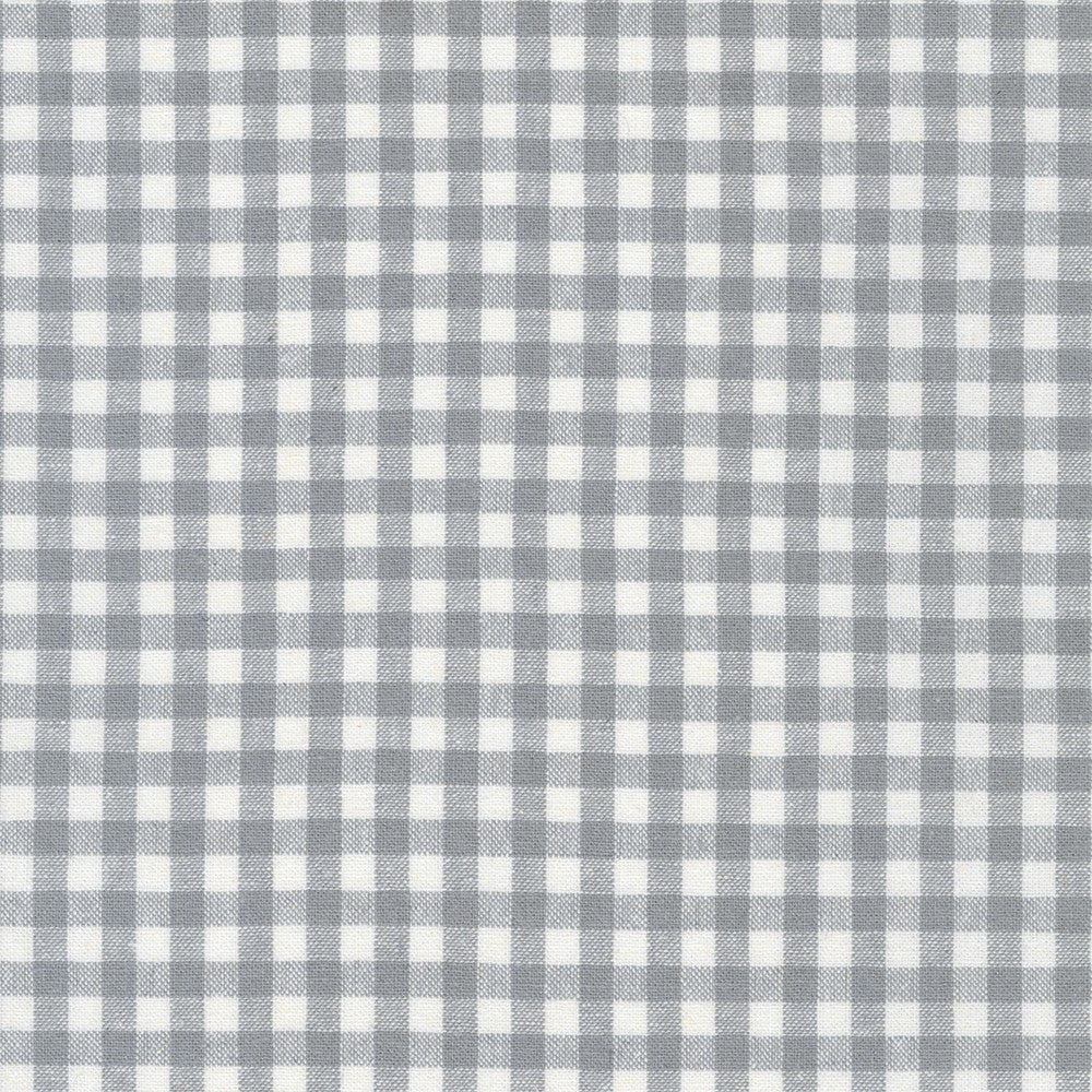 Essex Gingham Steel - Robert Kaufman