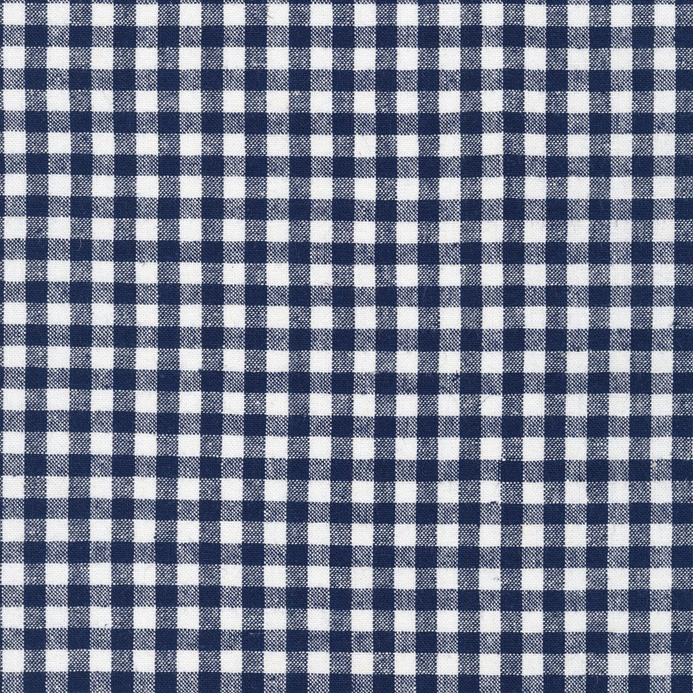Essex Gingham Indigo - Robert Kaufman