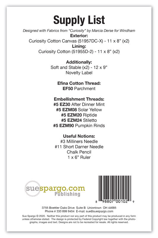 Stitched Storage Pods Pattern by Sue Spargo_details