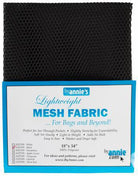 Lightweight Mesh Fabric - Black