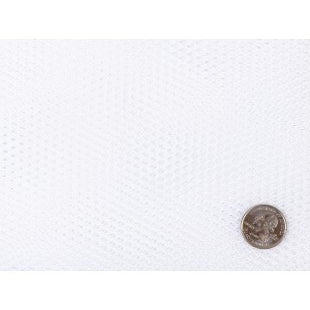 Lightweight Mesh Fabric - White_detail