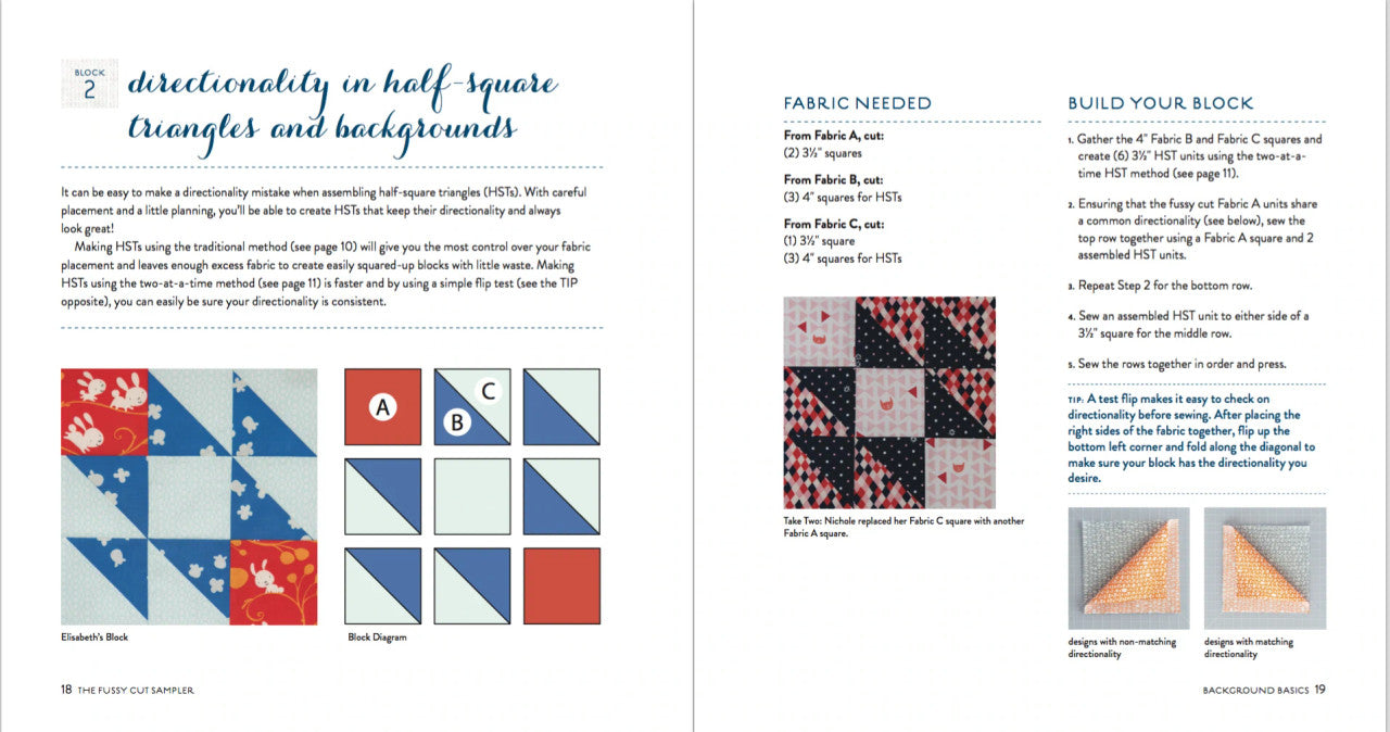 The Fussy Cut Sampler Book by Nichole Ramirez & Elisabeth Woo_sample2