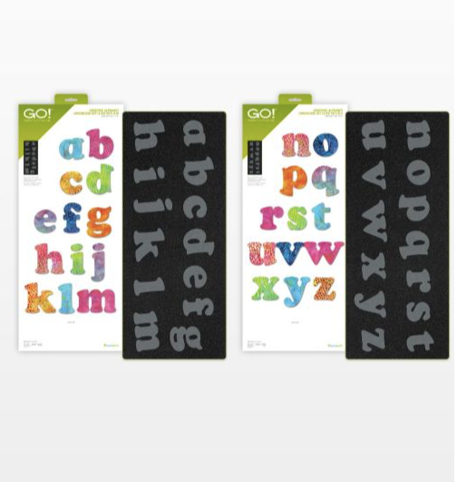 GO! Carefree Alphabet Lowercase Set (2-Die Set)