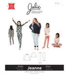 Jalie Sewing Paper Pattern #4016 - Jeanne Knit PJ Set