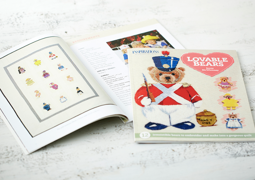 Lovable Bears Book by Jenny McWhinney_detail