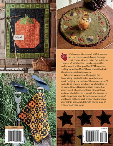 Autumn Bounty Book by Renee Nanneman_back