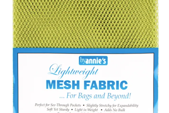 Lightweight Mesh Fabric - Green Apple