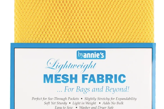 Lightweight Mesh Fabric - Dandelion