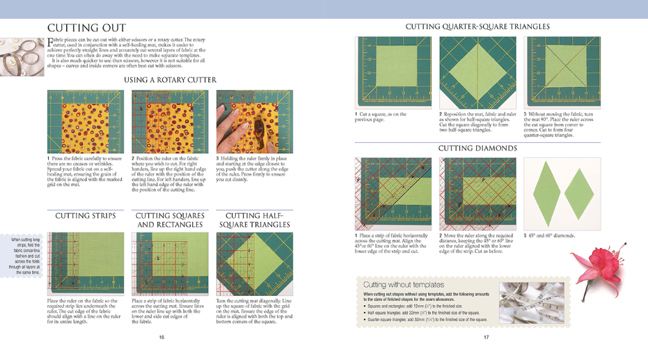 A-Z of Quilting Book by Inspirations_sample1