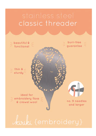 Lace Bunny Classic Needle Threader by Kiriki Press_info