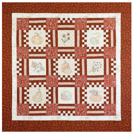 Harvest Hopscotch Quilt Pattern by Crabapple Hill Studio