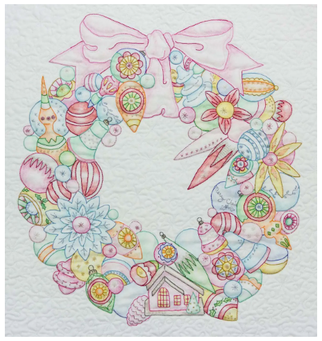 Shiny & Brite Quilt Pattern by Crabapple Hill Studio_detail