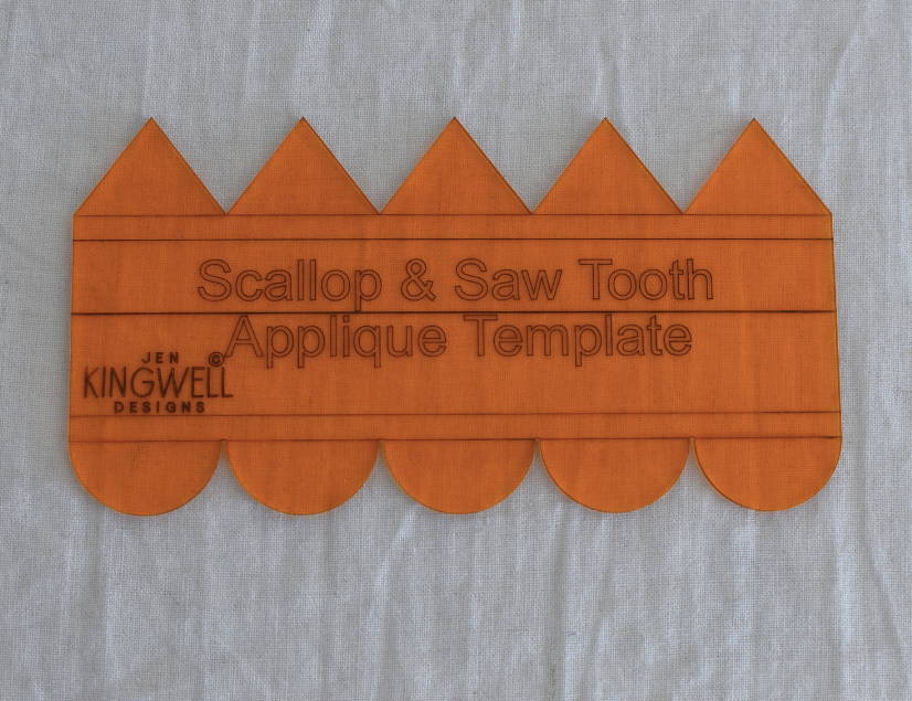 Scallop & Saw Tooth Template by Jen Kingwell_detail