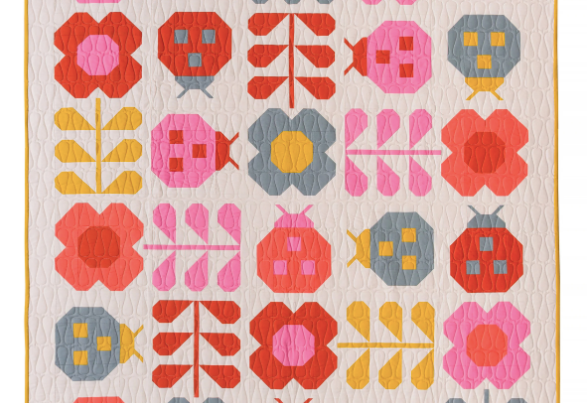 Hello Spring Quilt Pattern by Pen + Paper Patterns_sample1
