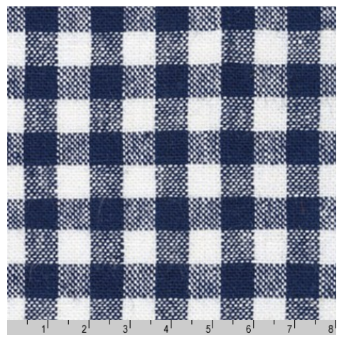 Essex Gingham Indigo - Robert Kaufman_detail