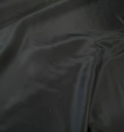 Bemberg Lining - Navy Chevron