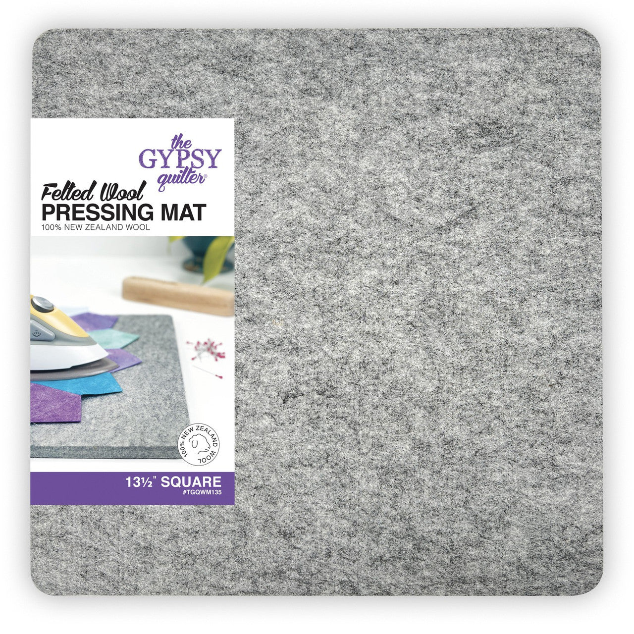 Wool Pressing Mat - 13-1/2" square