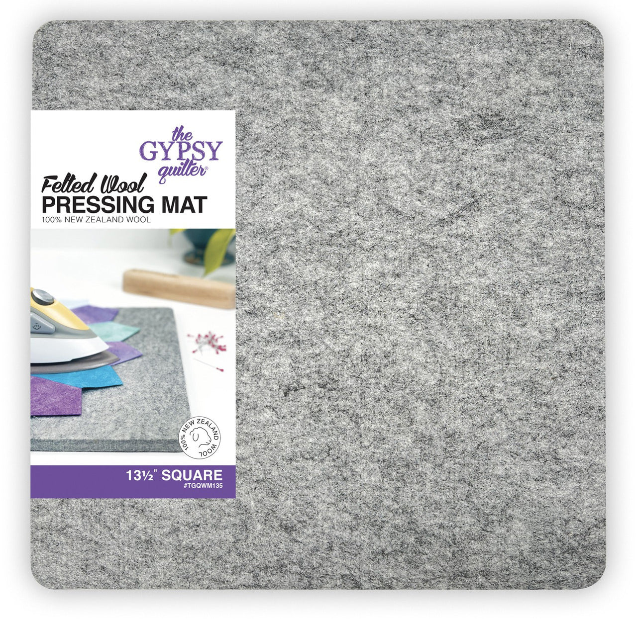 Wool Pressing Mat - 13-1/2" square