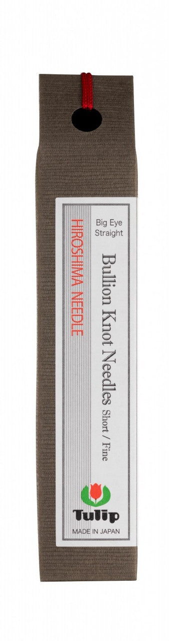 Tulip Bullion Knot Needles Big Eye Straight - Short / Fine