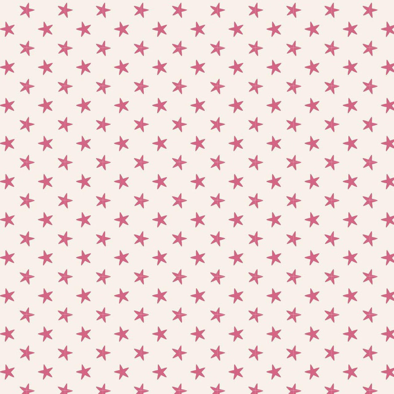 Tilda Classic Basic Tiny Star Pink available via Yardage 100% Premium Quilting Cotton