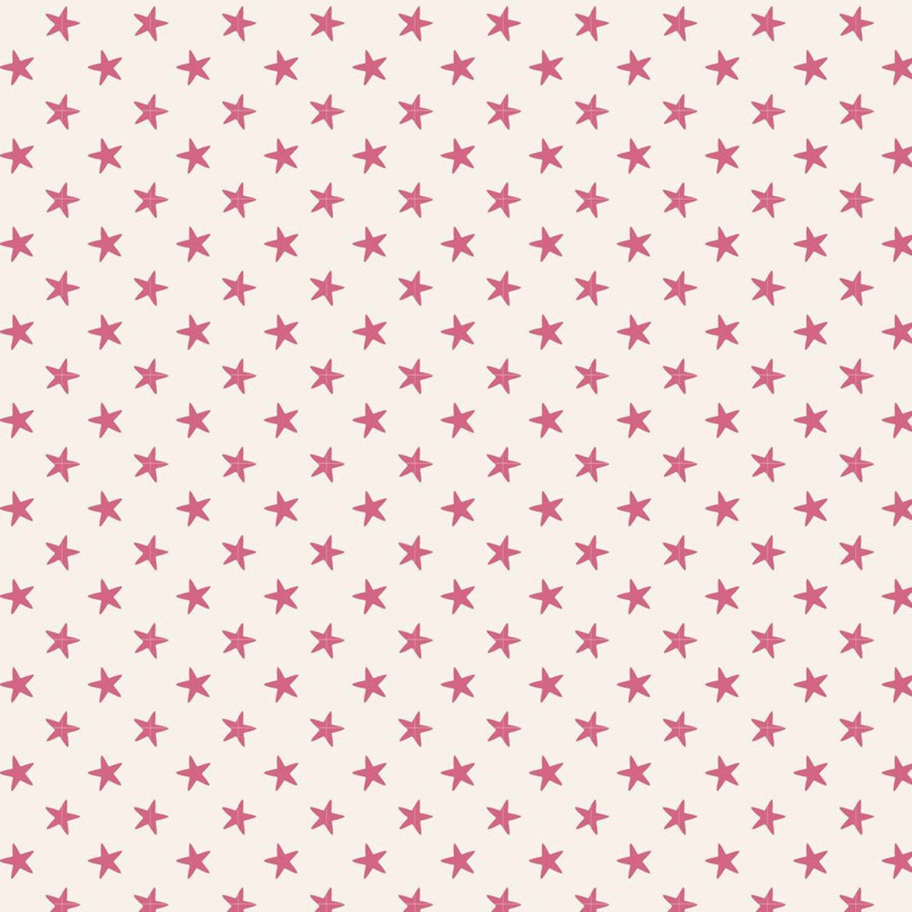 Tilda Classic Basic Tiny Star Pink available via Yardage 100% Premium Quilting Cotton